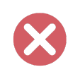 Red cross icon